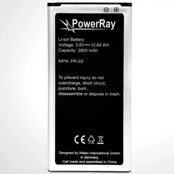 PowerRay Μπαταρία PR-S5 για Samsung Galaxy S5, 2800 mAh, Bulk (PR-S5)