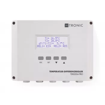 H-Tronic TDR 2004 PRO Ρυθμιστής διαφοράς θερμοκρασίας, -99 έως +850 °C 1114770
