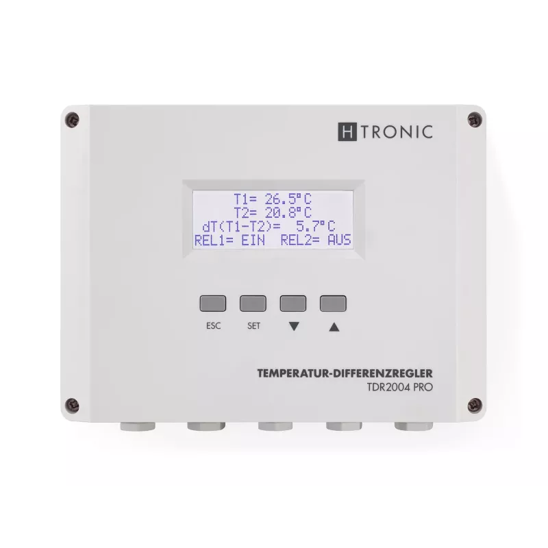 H-Tronic TDR 2004 PRO Ρυθμιστής διαφοράς θερμοκρασίας, -99 έως +850 °C 1114770