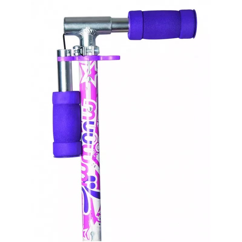 MUUWMI KiddyScooter Racing Παιδικό Πατίνι 3 Τροχών, Ροζ