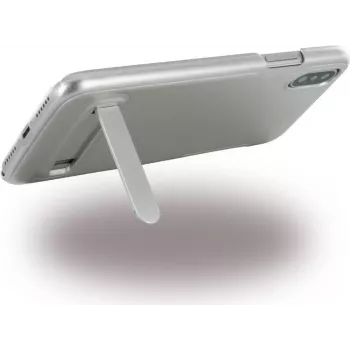 CYOO Brushed Stand Θήκη για Apple iPhone X / XS - Ασημί