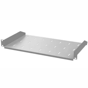 IT-BUDGET Ράφι rack 19 inch βάθος 200 mm 1U 25 kg Ανοιχτό γκρι 90ITB19FB200G