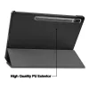 MRDISC Flip Cover για Samsung Galaxy Tab S9 5G – μαύρο TPU (MG-FlipSGTABS95GSW)
