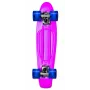 NORULES No Rules AU 349 Mini-Cruiser-Skateboard με φωτεινούς τροχούς, ροζ
