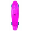 NORULES No Rules AU 349 Mini-Cruiser-Skateboard με φωτεινούς τροχούς, ροζ