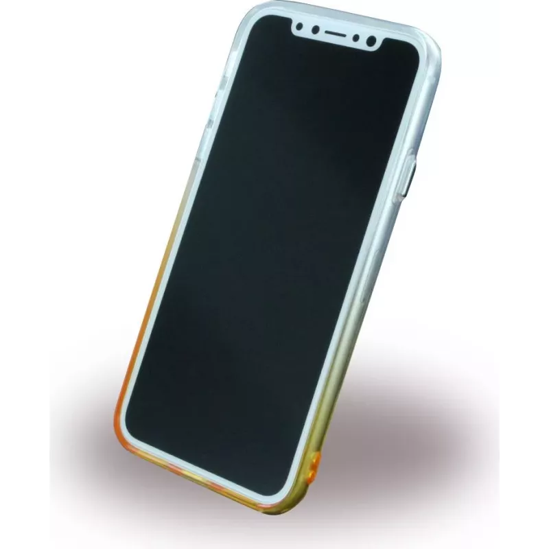 CYOO Ruber Θήκη από μαλακό σιλικόνη για Apple iPhone X – Χρυσό