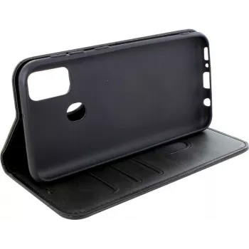 CYOO Premium BookCase για Apple iPhone 13, Black Faux Leather CY122555