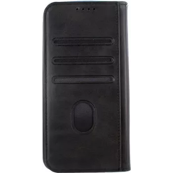 CYOO Premium BookCase για Apple iPhone 13, Black Faux Leather CY122555