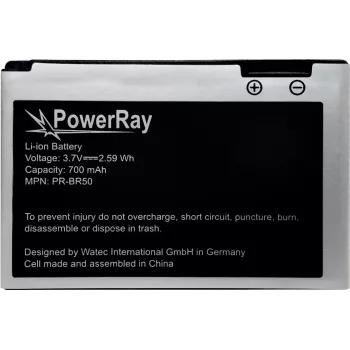 PowerRay Μπαταρία PR-BL5CT για Nokia C6-01, C3-01, 1050 mAh, Bulk