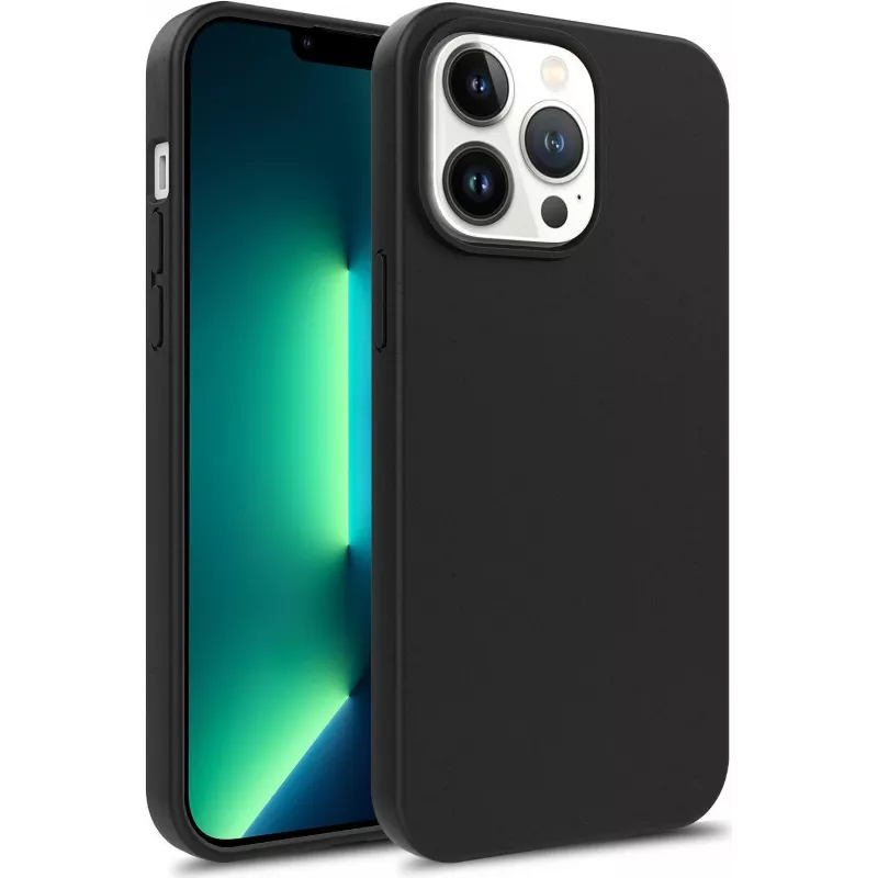 CYOO Premium Θήκη από υγρή σιλικόνη για Apple iPhone 14 Pro Max - Μαύρο CY122778
