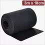 Quadrios 24CA312 Ρολό ταινίας Velcro 3 m x 10 cm Μαύρο