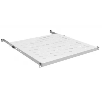 IT-BUDGET 19 ιντσών Σταθερό ράφι rack 0,5U Βάθος 350mm 80kg Ανοιχτό γκρι 12WZ82648002350011