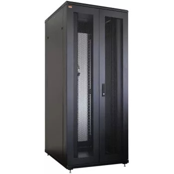IT-BUDGET rack διακομιστή 19 ιντσών SRK - 42U - 800x1000 mm - διάτρητες διπλές πόρτες μπροστά και πίσω - κανάλια καλωδίων - συναρμολογημένο - μαύρο 99ITB19SRK42810DTSNM
