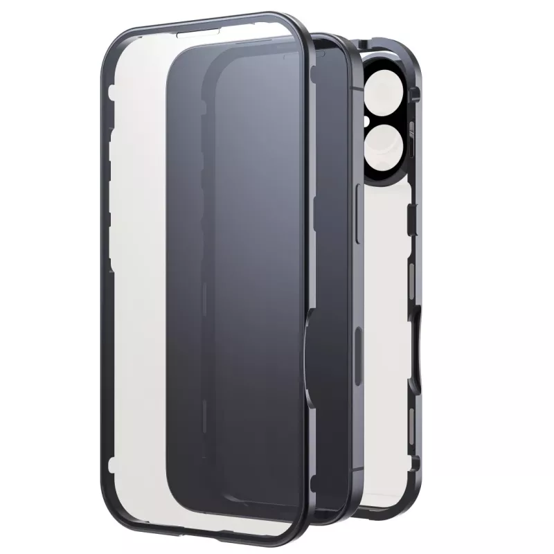 Black Rock Cover 360° γυαλί για Apple iPhone 16, μαύρο 00228084