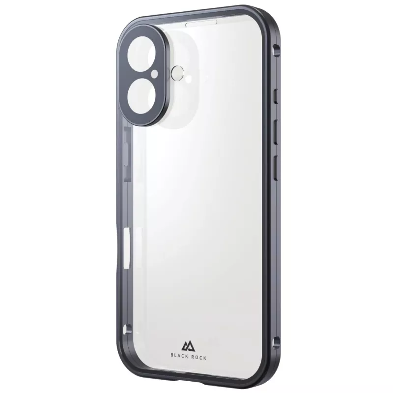 Black Rock Cover 360° γυαλί για Apple iPhone 16, μαύρο 00228084