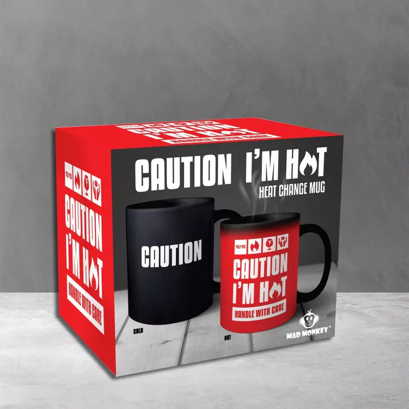 Mad Monkey Caution I am Hot Κούπα αλλαγής χρώματος 2000152