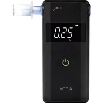ACE OF SWEDEN ACE A Αλκοτέστ μαύρο 0,00 έως 4,00 ‰ συναγερμός, οθόνη, λειτουργία αντίστροφης μέτρησης 107059