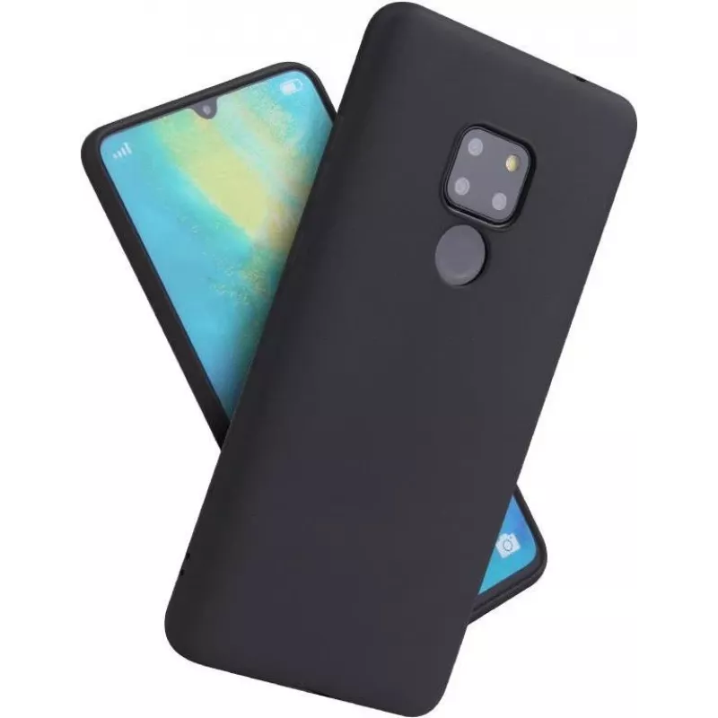 CYOO Premium θήκη υγρού σιλικόνης για Huawei Mate 20 - μαύρο
