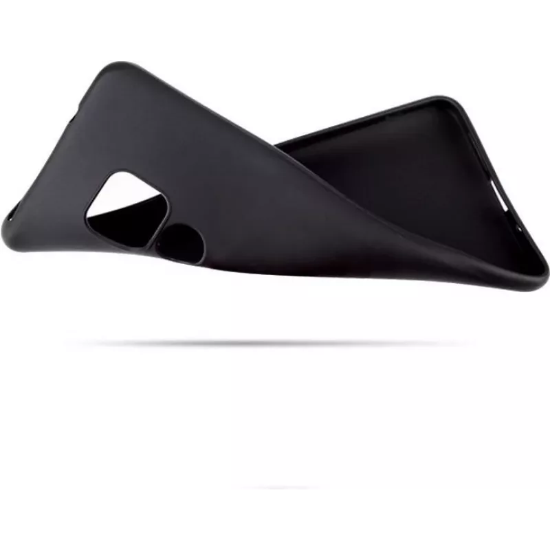 CYOO Premium θήκη υγρού σιλικόνης για Huawei Mate 20 - μαύρο