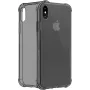 CYOO Four Corners θήκη σιλικόνης για Apple iPhone XS Max - διαφανές/μαύρο