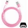 CYOO Flow Light καλώδιο USB-C 1m ροζ με φωτεινό εφέ LED-flow CY120984