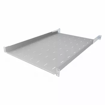 IT-BUDGET Ράφι rack 19 ιντσών σταθερό Ανοιχτό γκρι 750 mm βάθος 40 kg 90ITB19FB750G