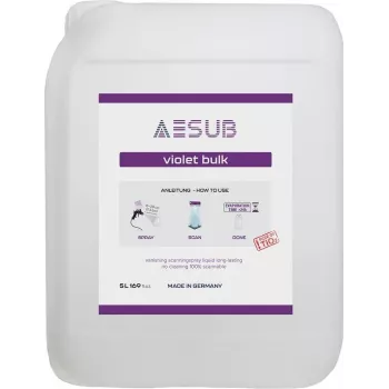 AESUB Violet Bulk 5L εξαφανιζόμενο σπρέι 3D σάρωσης AESVB502