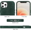CYOO Θήκη Alcantara για Apple iPhone 12 Pro Max 6,7 ιντσών – Μαύρο CY121871