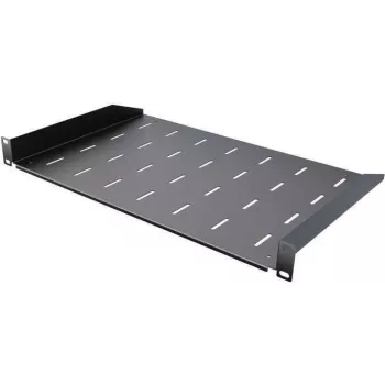 IT-BUDGET Ράφι σταθερό 19 ιντσών 300 mm βάθος 1U 15 kg Μαύρο (90ITB19FB300S)