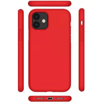 CYOO Premium Θήκη υγρής σιλικόνης για Apple iPhone 12 Pro 6,1 ιντσών – Κόκκινο (CY121877)