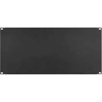 IT-BUDGET Πλάκα τυφλή 19 ιντσών / Πλάκα τυφλή rack - 5U - Ανθεκτική μεταλλική έκδοση - Μαύρη (90ITBBP5HES)