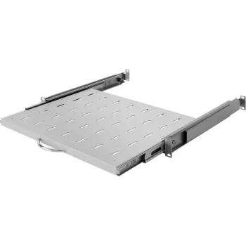 IT-BUDGET Συρτάρι για rack 19 ιντσών, Πλήρους εξαγωγής, 30 kg αντοχή, 350 mm βάθος, Ανοιχτό γκρι (90ITBAFB350G)