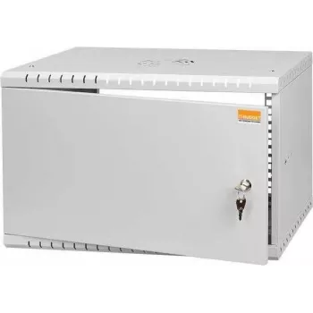 IT-BUDGET Επιτοίχιο κουτί για rack 19 ιντσών TAUNUS 6U 450mm βάθος Ανοιχτό γκρι 90ITB19645MG