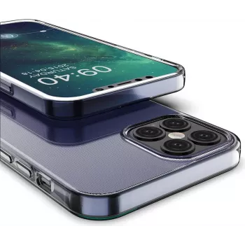 CYOO Ultra Slim Θήκη για Apple iPhone 12 Mini, Διάφανη (CY121995)