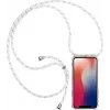 CYOO θήκη κολιέ με λουράκι για iPhone 12/12 Pro 6,1 ίντσες – Λευκό σιλικόνης CY122106
