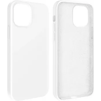 CYOO Premium Θήκη από υγρή σιλικόνη για Apple iPhone 13 mini - Λευκό CY122563