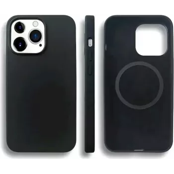CYOO Θήκη υγρής σιλικόνης για iPhone 15 Pro Μαύρο (CY123282)