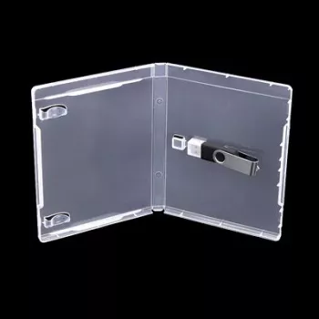 MediaRange BOX905 Κενή θήκη Blu-ray για USB-Stick, 170x135mm, Διαφανές