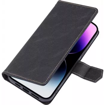 CYOO Premium BookCase Wallet Θήκη για iPhone 14 Pro, Μαύρο CY122793