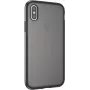 CYOO Dot Back Θήκη σιλικόνης για Apple iPhone XS Max - Διαφανές/μαύρο