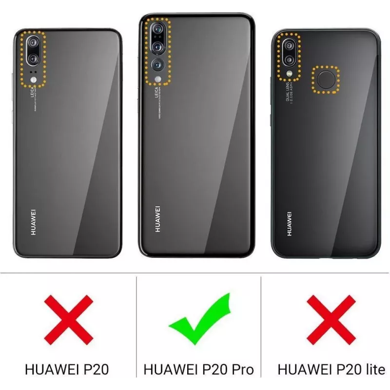 CYOO Premium Θήκη υγρής σιλικόνης για Huawei P20 Pro – μαύρο