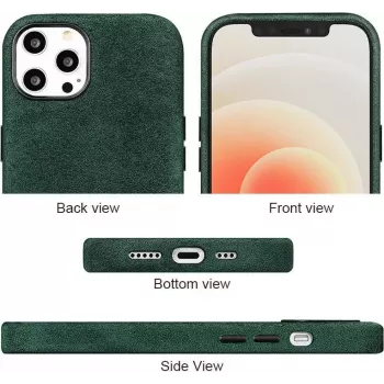 CYOO Θήκη Alcantara για Apple iPhone 11 Pro Max – Μαύρο – Προστατευτική θήκη (CY121184)