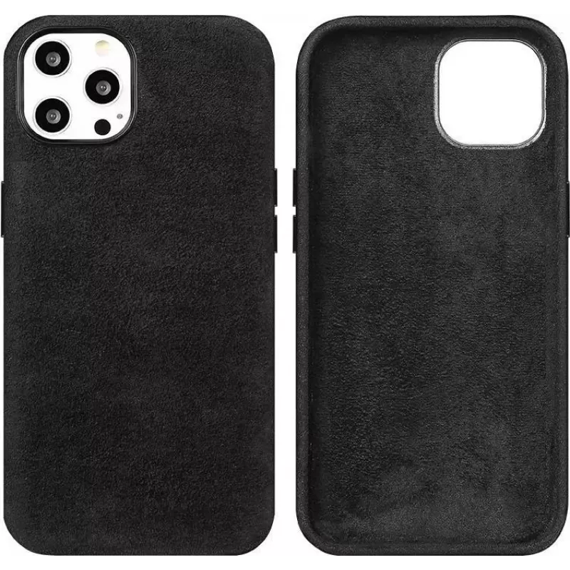CYOO Θήκη Alcantara για Apple iPhone 11 Pro Max – Μαύρο – Προστατευτική θήκη (CY121184)