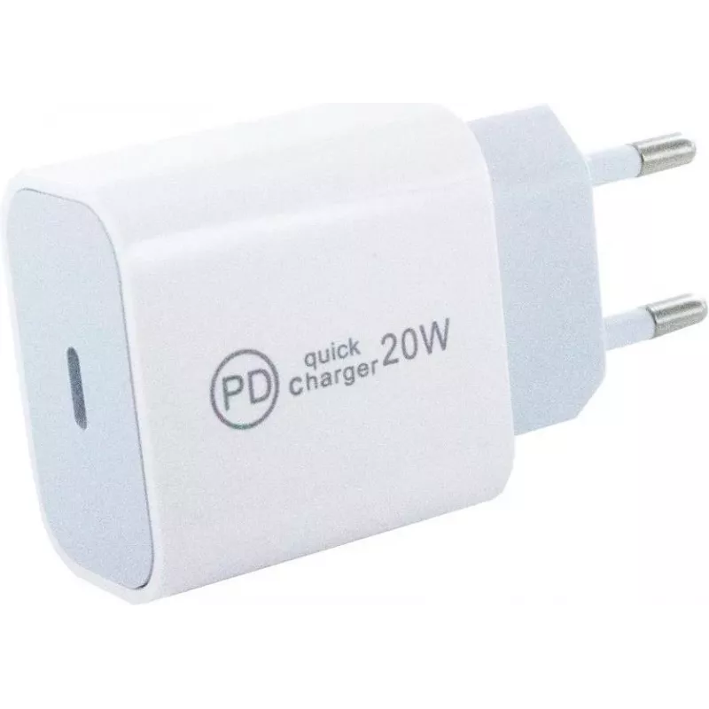 CYOO PD01 20W USB-C Power Delivery Φορτιστής τοίχου - Λευκό CY121761