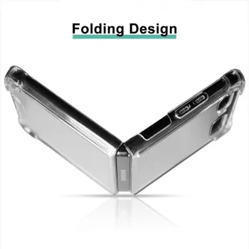 CYOO Θήκη TPU Σιλικόνης για Samsung Galaxy Z Flip - Διάφανη (CY122089)