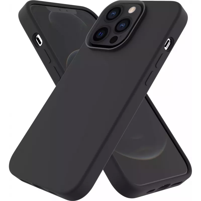 CYOO Premium Θήκη υγρής σιλικόνης για Apple iPhone 14 Plus – Μαύρο CY122779