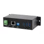 EXSYS EX-6005HMVS Gigabit USB 3.2 Gen 1 Device Server, 3-Port, 15KV ESD