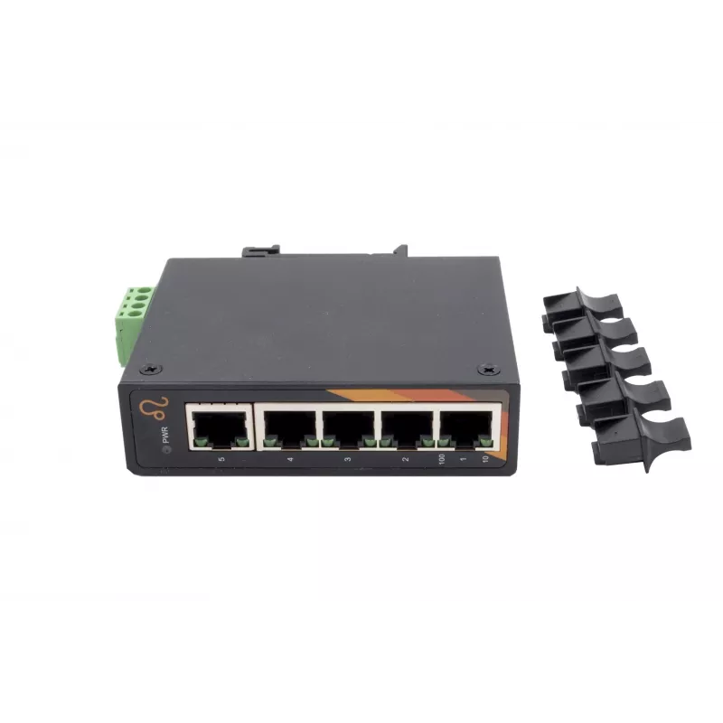 EXSYS EX-6220 5-Port Gigabit Ethernet Switch, unmanaged, 10/100/1000 Mbps, μεταλλικό κουτί