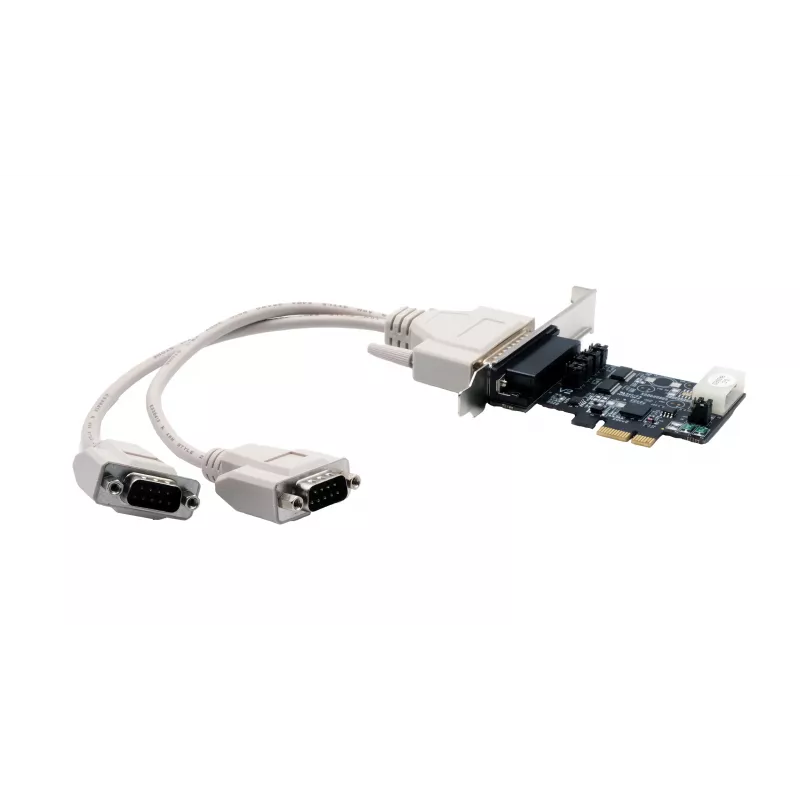 EXSYS EX-46022 Κάρτα PCIe 2S Serial RS-232, καλώδιο Oktopus (chipset EXAR)