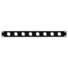 EXSYS 19 ιντσών 1U panel rack με 8 υποδοχές τύπου D (XLR), μαύρο EX-49297